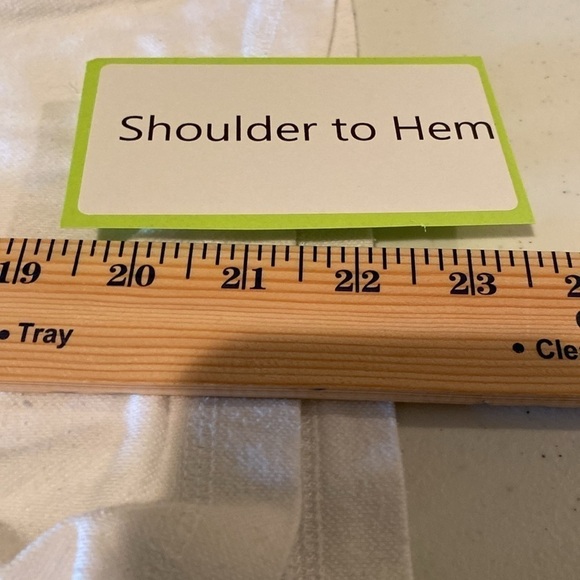 Tory Burch longsleeved shirt, white size extra small - Picture 6 of 6